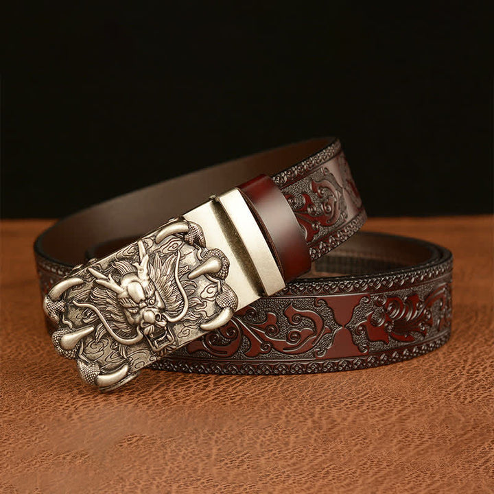 Cintura in pelle Mighty Dragon Claw da uomo - image 16