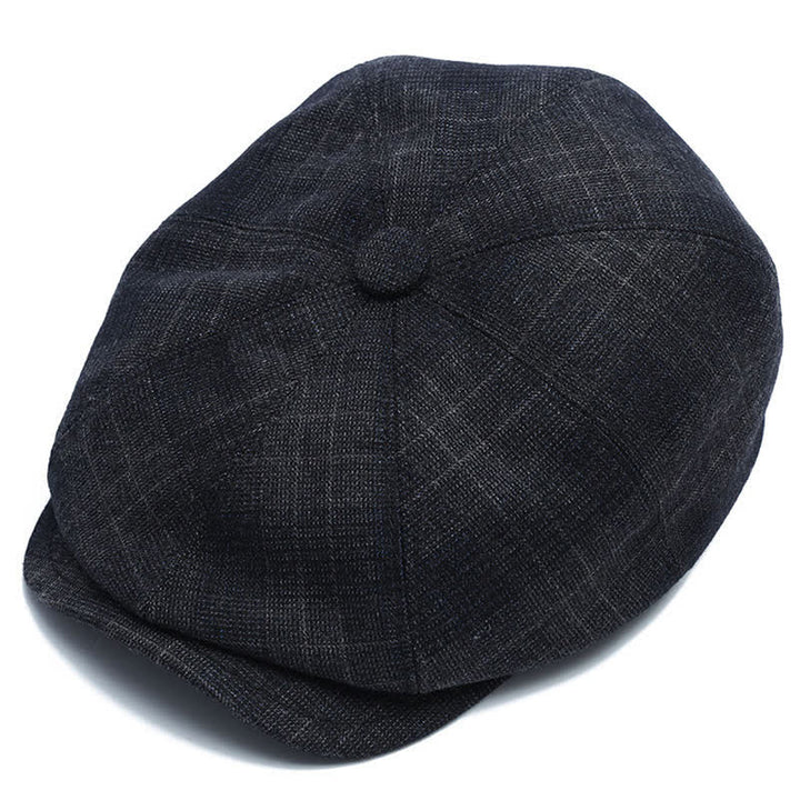 Classico berretto piatto da giornalaio con paraorecchie - Marina Militare - Regolabile (circa 22"-23 5/8") - image 2