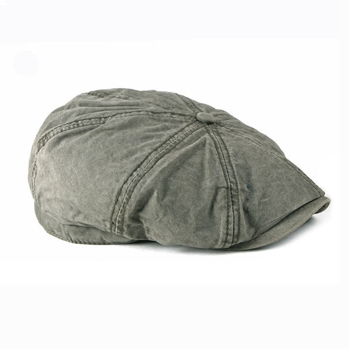 Berretto casual in cotone invecchiato lavato - image 8