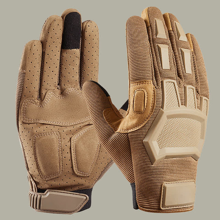 Guanti tattici militari per ciclismo, bici e motocicletta - Cachi - Grande - image 10