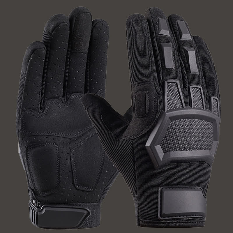 Guanti tattici militari per ciclismo, bici e motocicletta - Nero - Grande - image 6