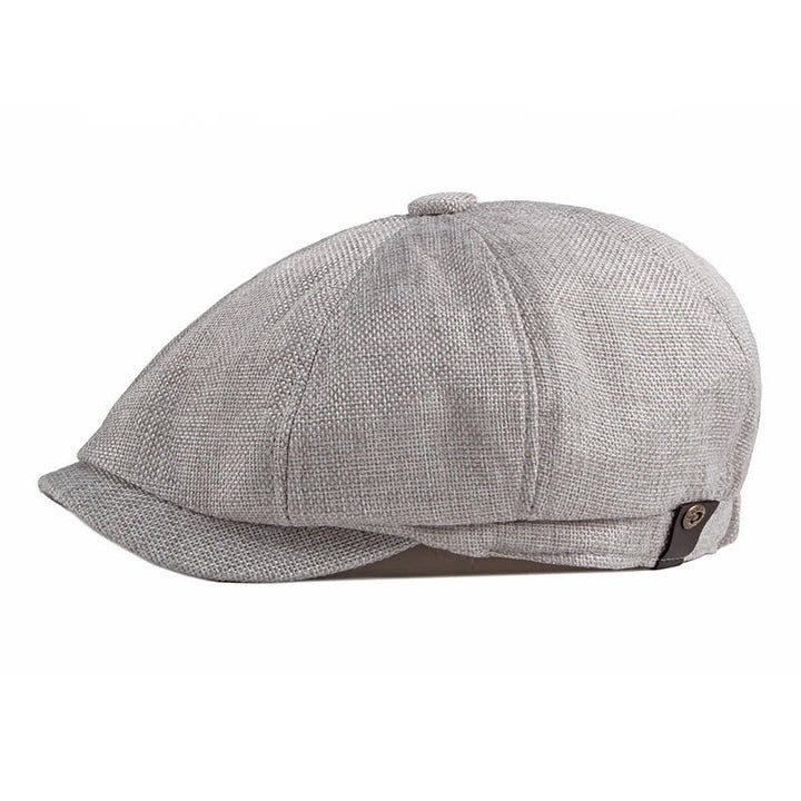 Berretto ottagonale sottile con elastico traspirante - Grigio chiaro - Regolabile (circa 22"-24") - image 6