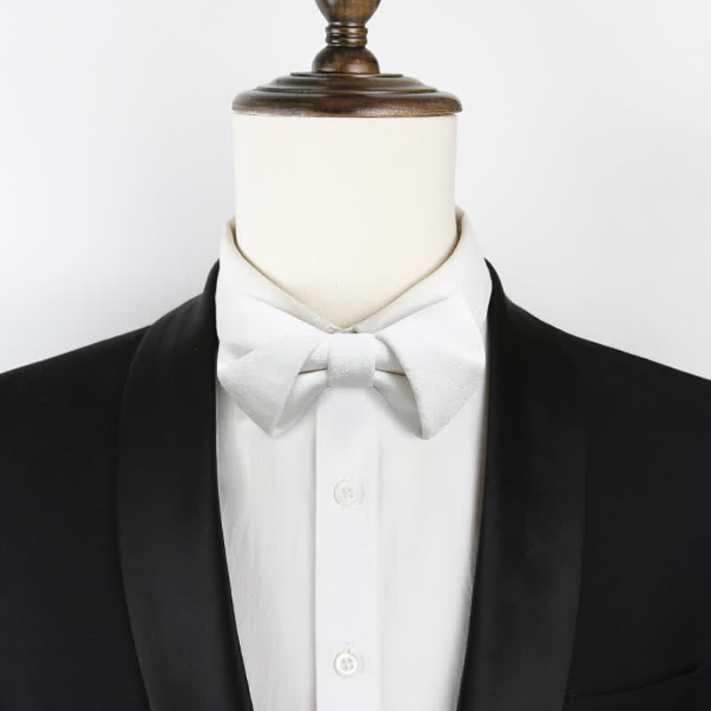 Papillon in velluto intrecciato elegante da uomo - image 12