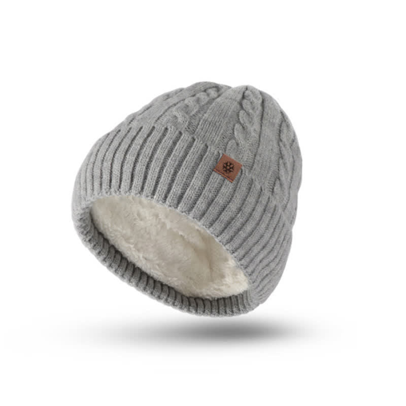 Set di 3 pezzi unisex di caldo cappello sciarpa guanti - image 5