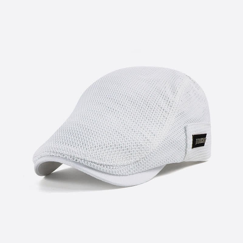 Elegante berretto sportivo in rete traspirante - Bianco - Regolabile (circa 22"-23 5/8") - image 7
