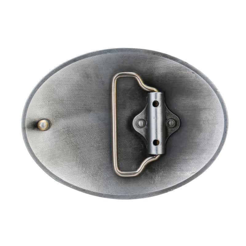 Cintura in pelle con fibbia turchese abbagliante fai da te da uomo - image 1