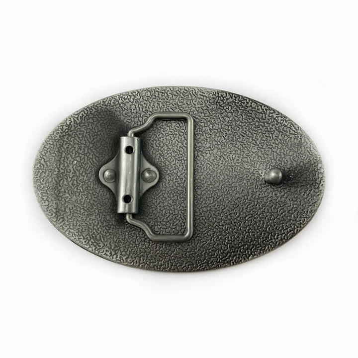 Cintura in pelle con fibbia a forma di stelle con pistola smaltata fai da te da uomo - image 1