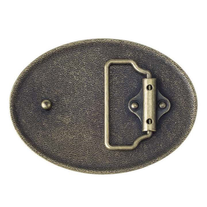 Cintura in pelle con fibbia a forma di cinghiale fai da te da uomo - image 1
