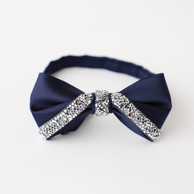 Papillon da sposa con strass scintillanti da uomo - Marina Militare - image 8