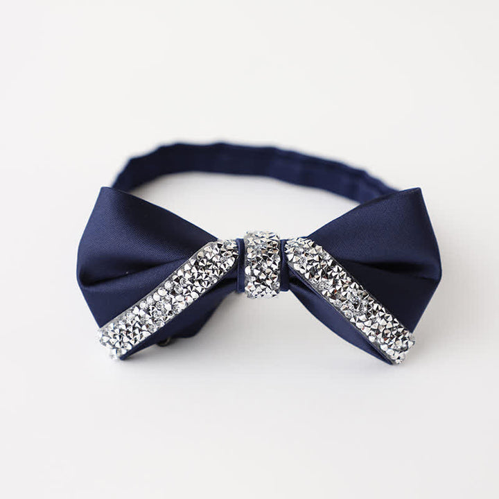 Papillon da sposa con strass scintillanti da uomo - Marina Militare - image 8