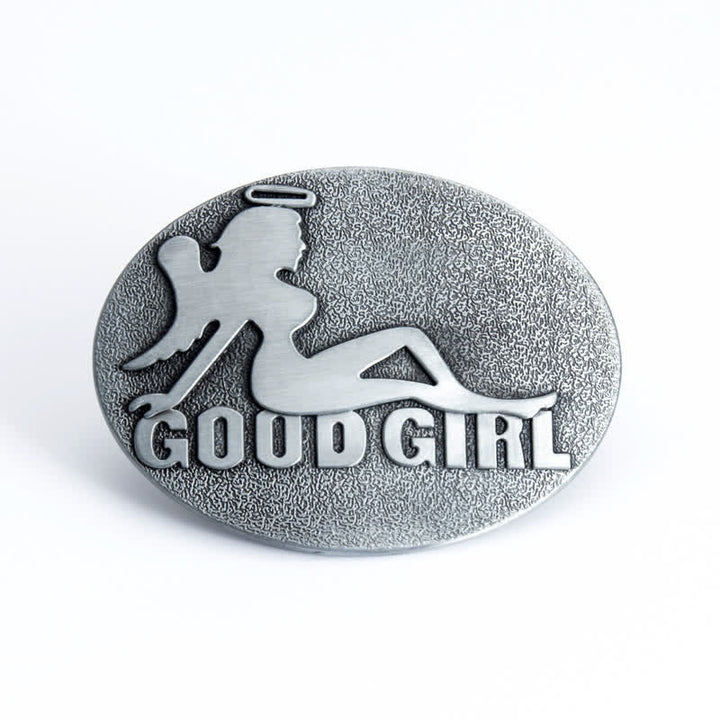 Cintura in pelle con fibbia fai da te Bad Girl Good Girl da uomo - Brava ragazza - Senza cintura - image 11