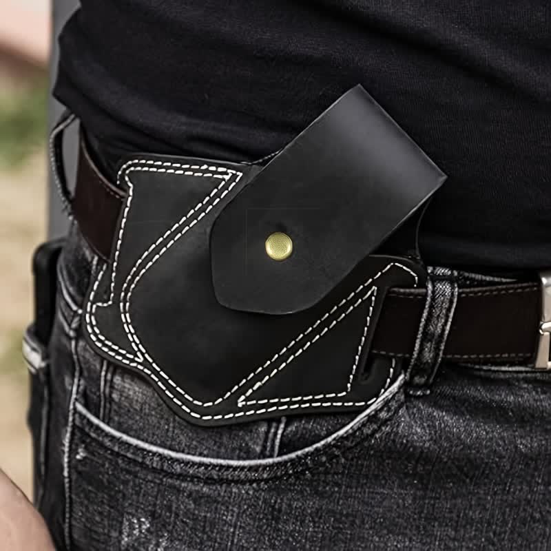 EDC Organizer Multitool Fodero Cintura in Pelle Borsa - image 6
