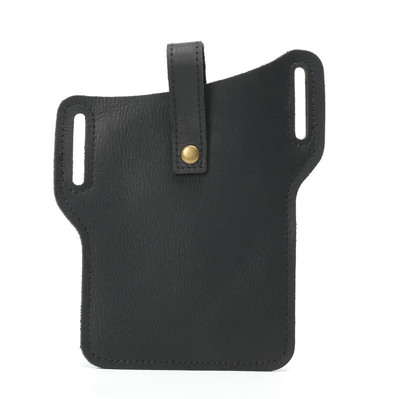 Borsa da cintura in pelle comoda per il trasporto del telefono cellulare retrò - image 6