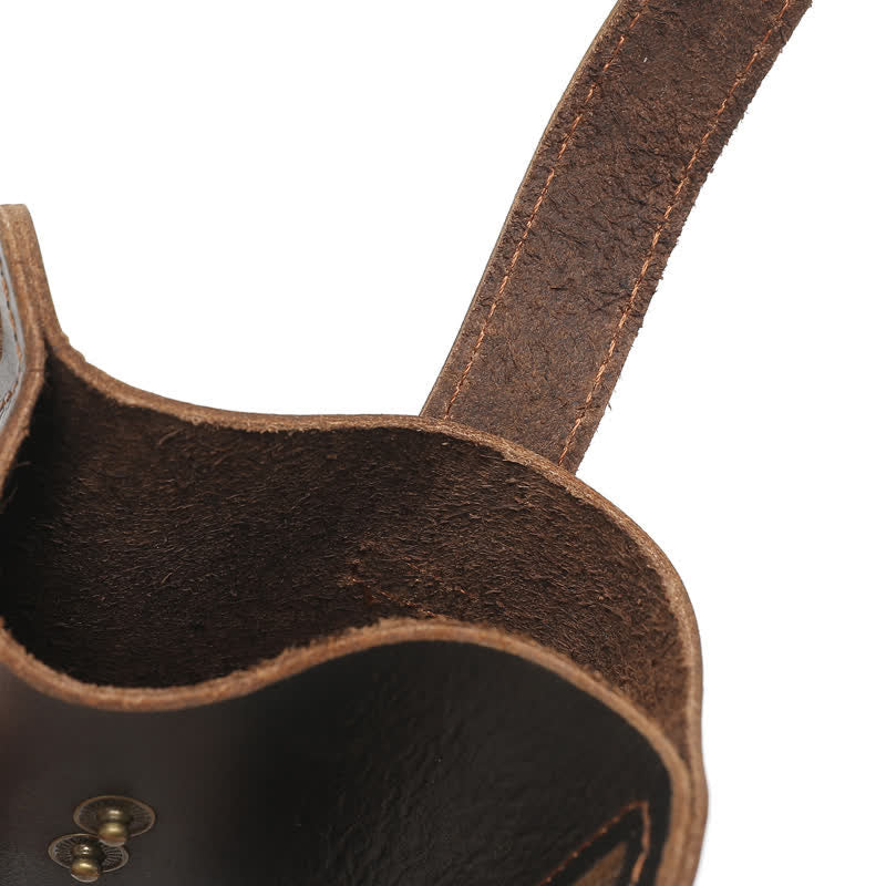 Borsa da cintura in pelle comoda per il trasporto del telefono cellulare retrò - image 12