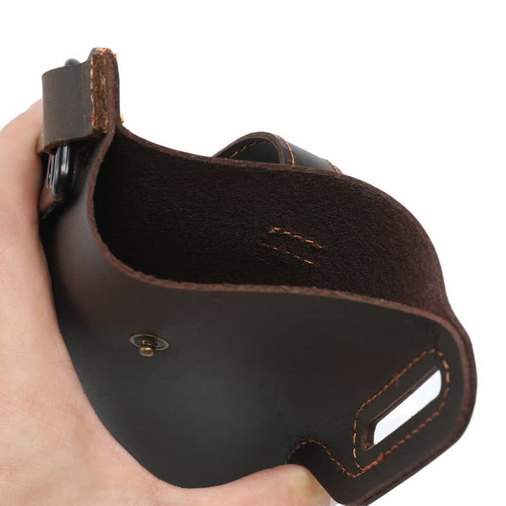Borsa da cintura in pelle comoda per il trasporto del telefono cellulare retrò - image 19