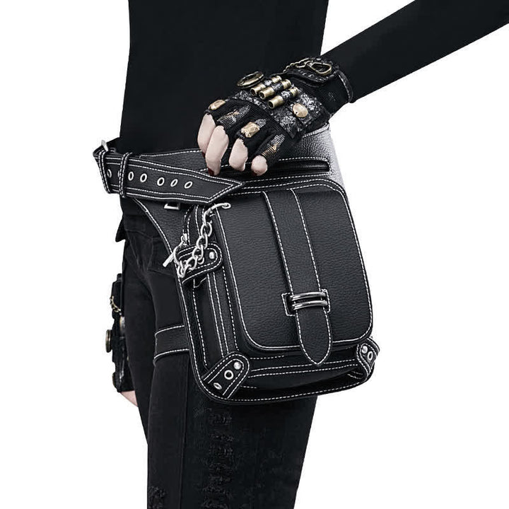 Borsa a tracolla da gamba per motocicletta punk steampunk - image 3