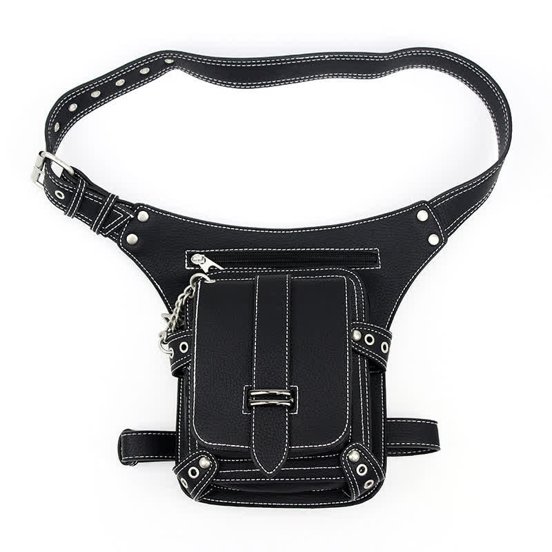 Borsa a tracolla da gamba per motocicletta punk steampunk - image 1