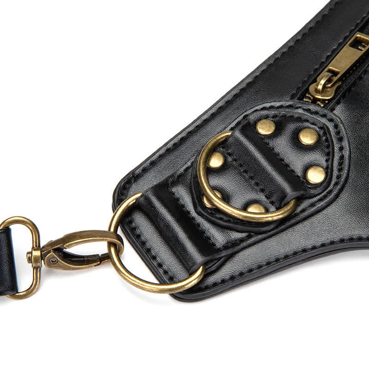 Marsupio Steampunk Fondina per coscia Borsa a tracolla per vita e gamba - image 11