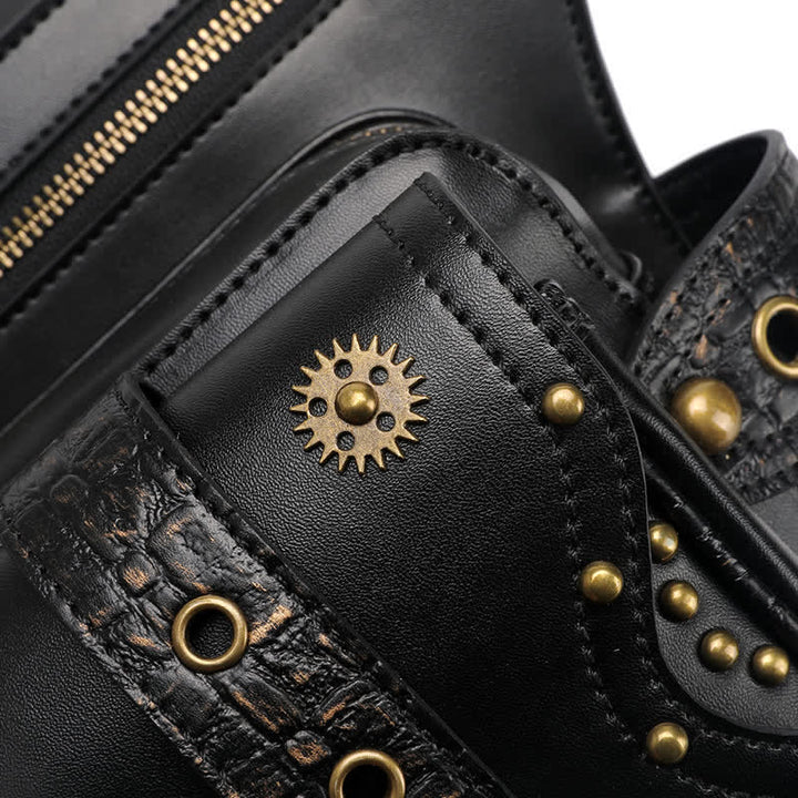 Borsa da gamba con catena Steampunk per attrezzatura da esterno - image 8