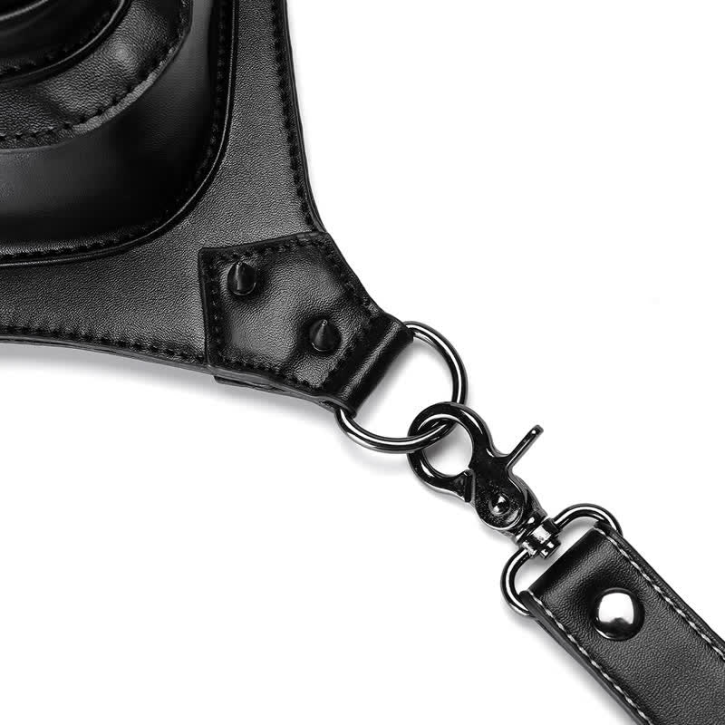 Borsa a tracolla in stile gotico con teschio e steampunk - image 13