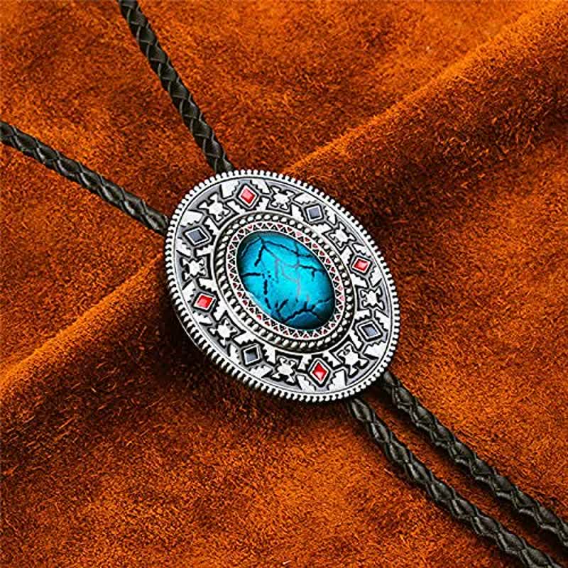 Classico cravatta Bolo Totem Indiano Nativo - image 1