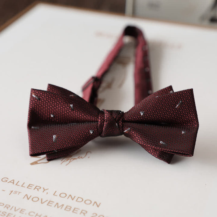 Papillon da uomo con motivo floreale vintage per abito da sposa - Stile #20 - image 22