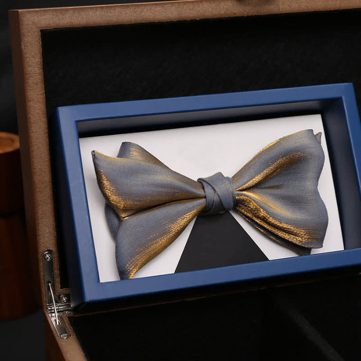 Papillon da uomo a forma di coda di pesce brillante per abito da sposa - image 4