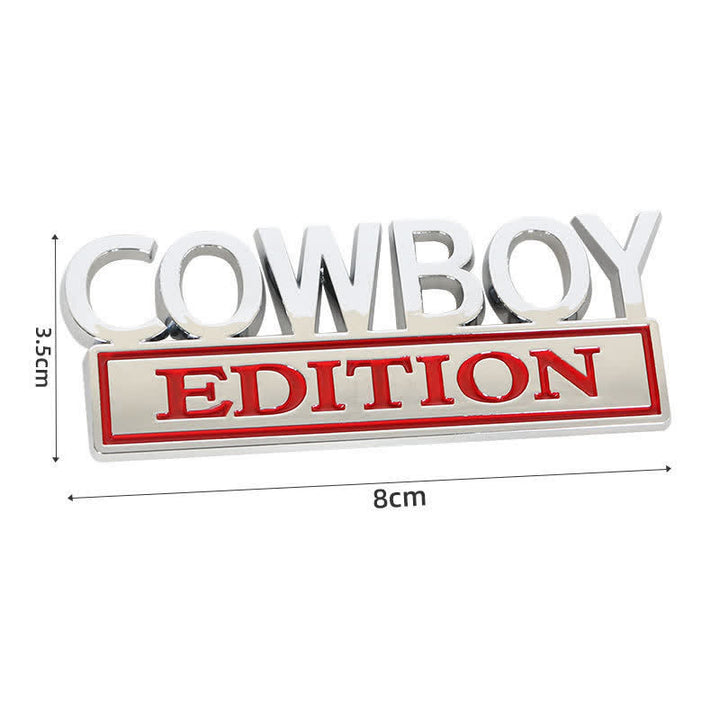 Adesivo ABS COWBOY EDITION Emblema distintivo per auto - image 6