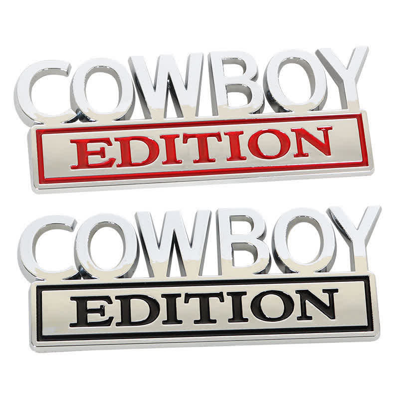 Adesivo ABS COWBOY EDITION Emblema distintivo per auto - image 7