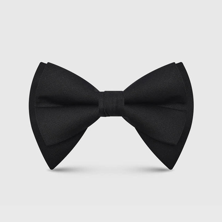 Papillon a punta oversize classico grande ed elegante da uomo - image 9