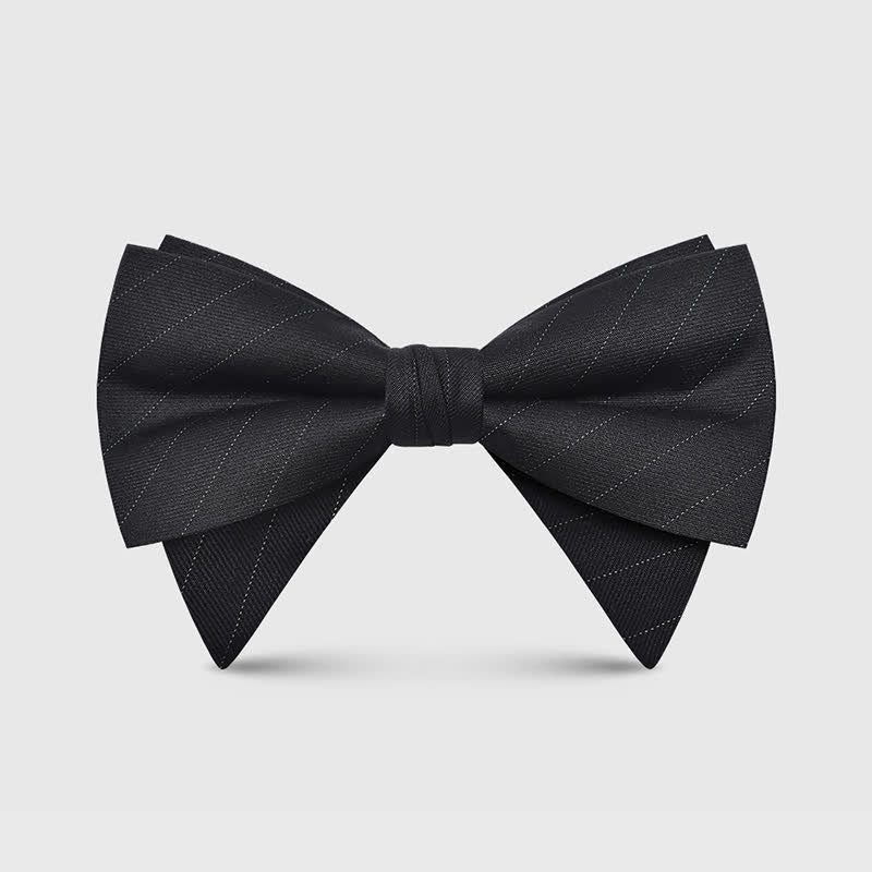 Papillon a punta oversize classico grande ed elegante da uomo - image 4