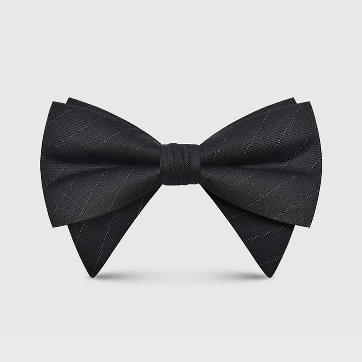 Papillon a punta oversize classico grande ed elegante da uomo - image 4