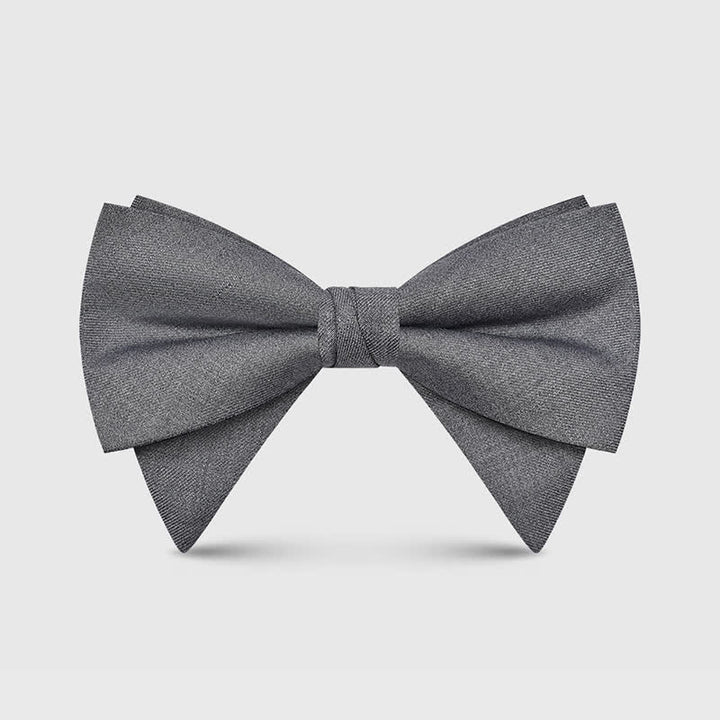 Papillon a punta oversize classico grande ed elegante da uomo - image 6