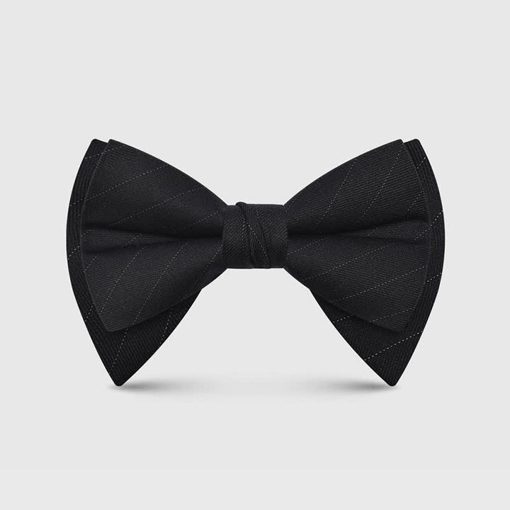 Papillon a punta oversize classico grande ed elegante da uomo - image 10