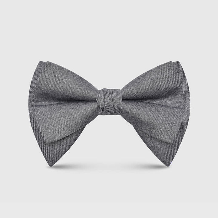 Papillon a punta oversize classico grande ed elegante da uomo - image 11