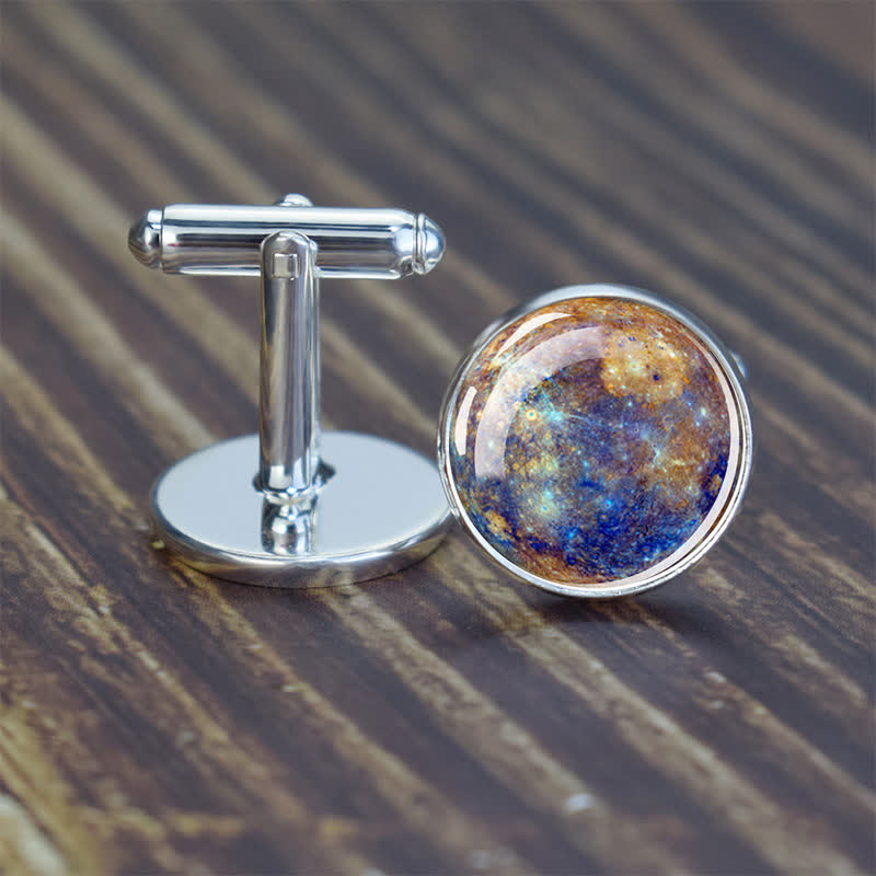 Gemelli da uomo con pianeta del sistema solare dell'universo - Mercurio - image 11