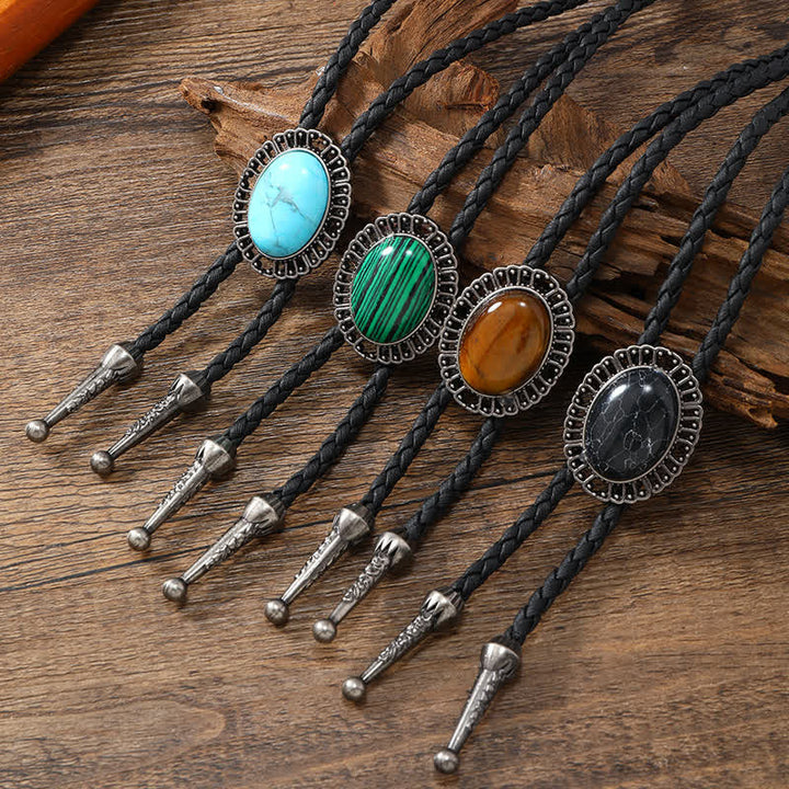 Stupenda replica Western Stone Bolo Tie - image 0