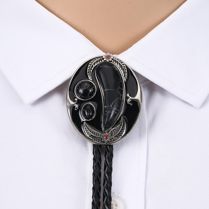Cravatta Bolo da cowboy in stile indiano turchese - image 8