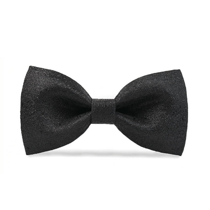 Papillon nero elegante e scintillante da uomo - Stile n. 4 - image 8