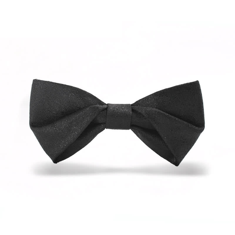 Papillon nero elegante e scintillante da uomo - Stile n. 1 - image 0