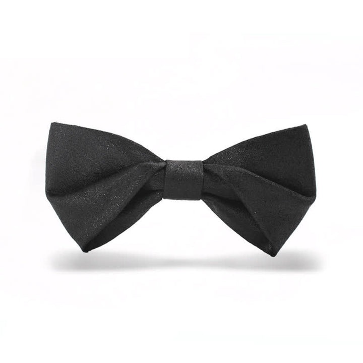 Papillon nero elegante e scintillante da uomo - Stile n. 1 - image 0