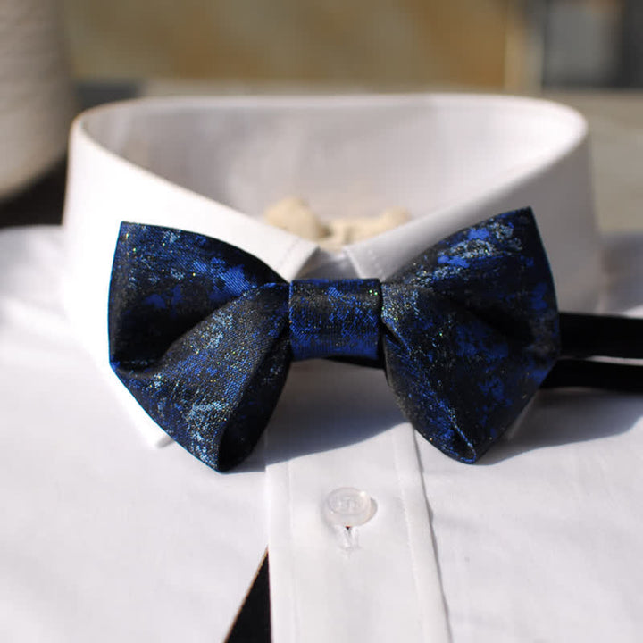 Set di papillon blu navy con strass Royal Gentlemanlike - image 2
