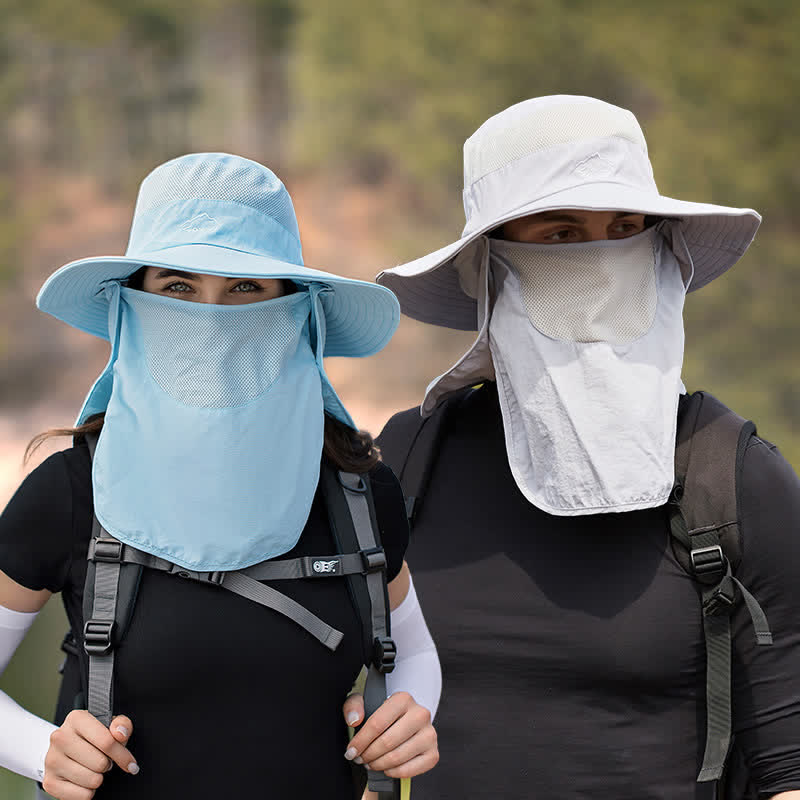Cappello da trekking con mascherina staccabile da uomo - image 0