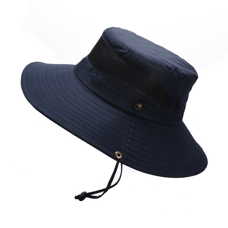 Cappello da viaggio da spiaggia con protezione solare estiva da uomo - Marina Militare - Misura M (22"-22 7/8") - image 14