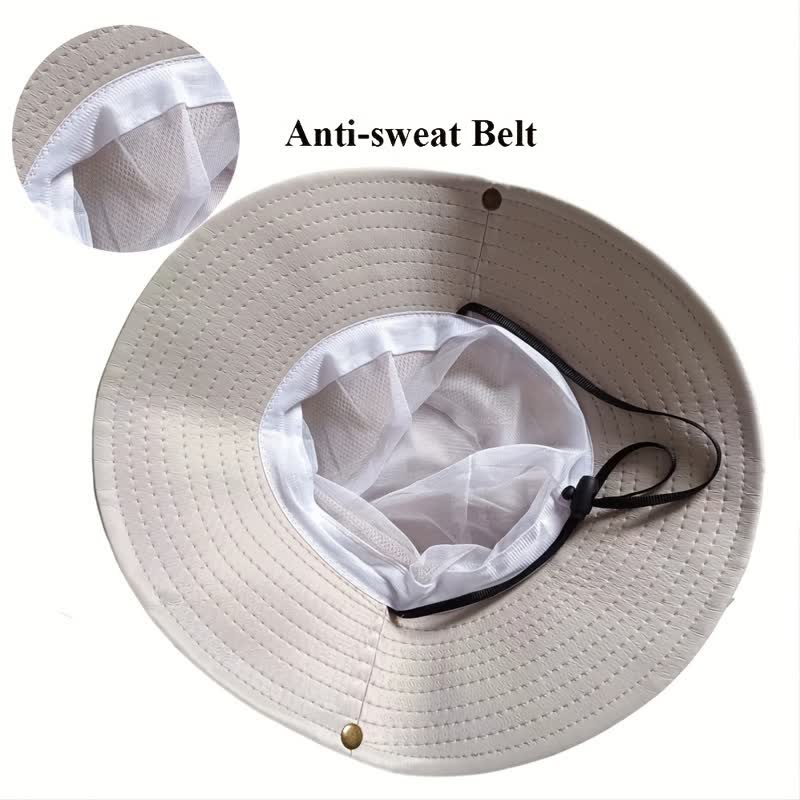 Cappello da viaggio da spiaggia con protezione solare estiva da uomo - image 2
