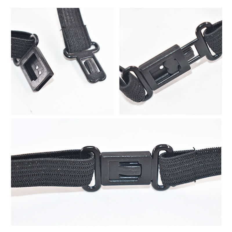 Set di 4 papillon in legno con motivo a righe formali da uomo - image 5