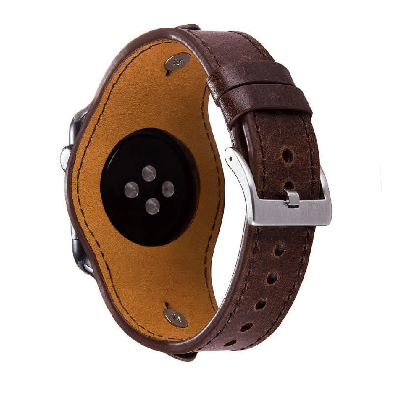 Braccialetto retrò con polsino e cinturino per orologio - image 5