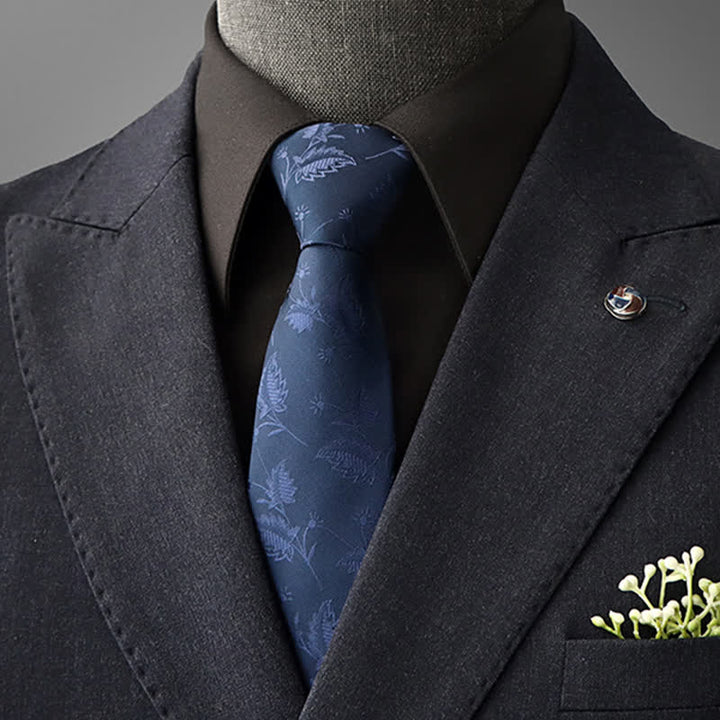 Cravatta da uomo con motivo floreale vintage - Marina Militare - Da annodare - image 21