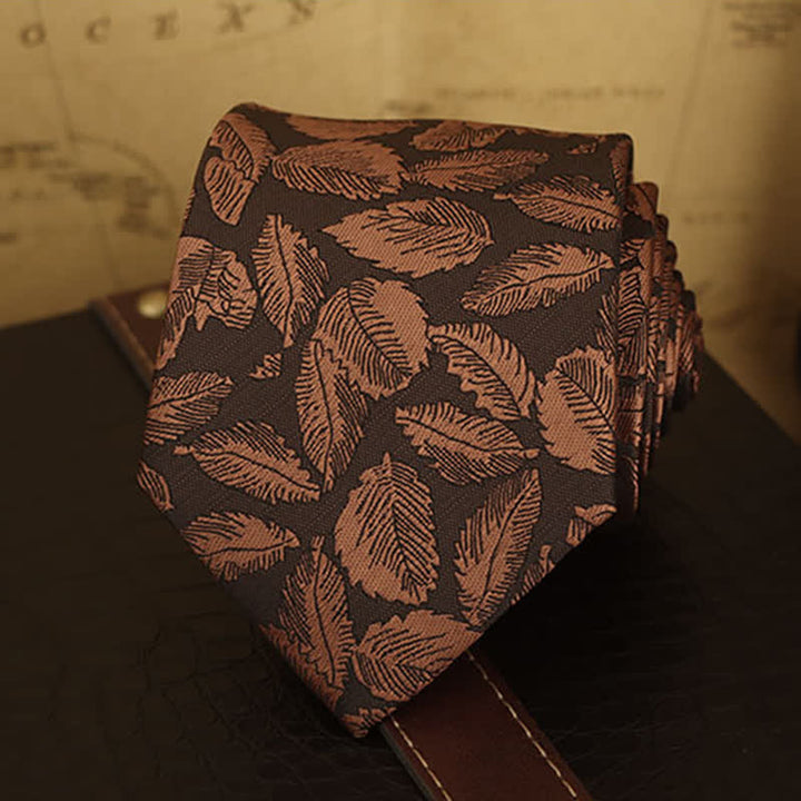 Camicia formale con stampa floreale da uomo e cravatta - image 16