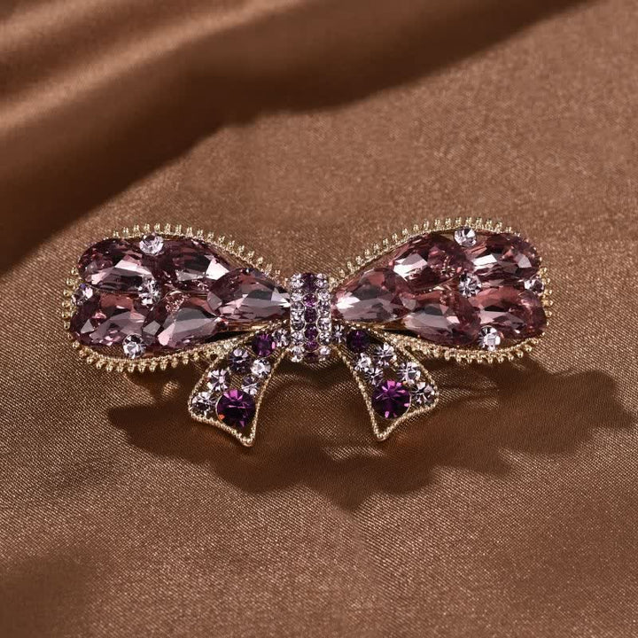 Fermaglio per capelli a forma di fiocco grazioso da donna - Viola - image 6